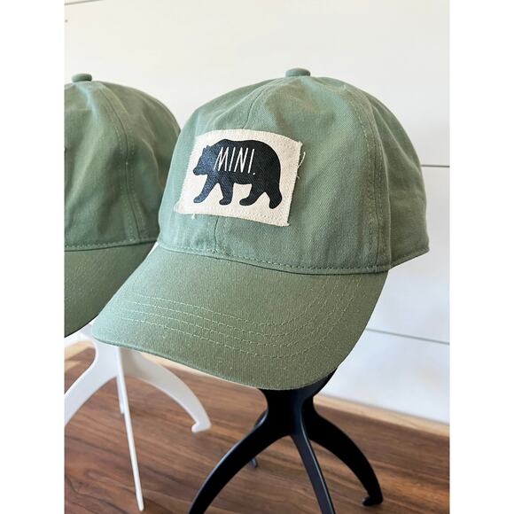 Set of Rae Dunn Mama and Mini Green Strapback Hat Cap Fashion main image 10